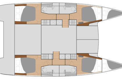 Hire Catamaran Fountaine Pajot Helia 44 Evolution Zanzibar Archipelago