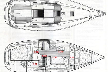 Location Voilier Beneteau Oceanis 320 Lézardrieux