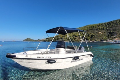 Miete Motorboot Poseidon Blue water 170 Skopelos