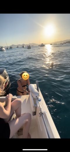 Mandelieu-la-Napoule Motorboat Kelt White Shark 206 alt tag text