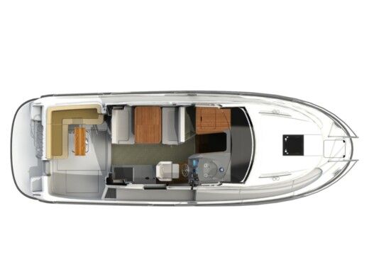 Motorboat Nimbus 305 coupe Plan du bateau