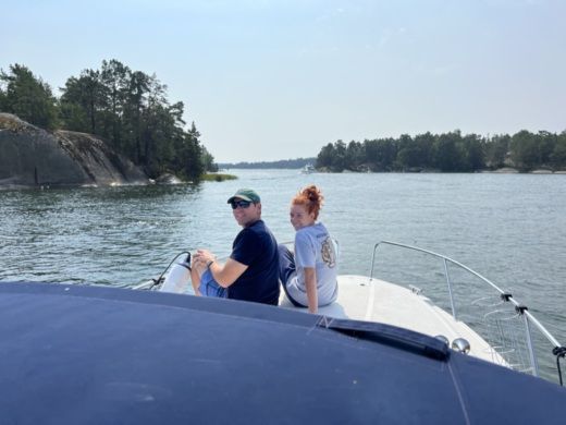 Стокгольм Motorboat Jeanneau Merry Fisher 755 alt tag text