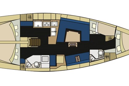 Ενοικίαση Ιστιοπλοϊκό σκάφος  Elan Impression 444 Παλαιό Φάληρο