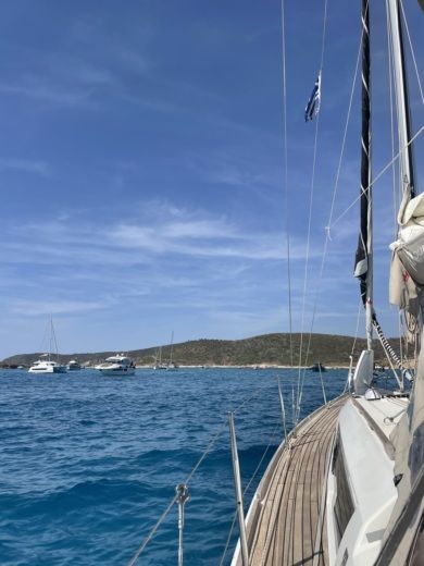 Port Grimaud Sailboat Dufour 310 grand large alt tag text