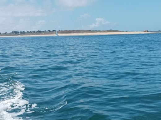 Locmariaquer Motorboat Jeanneau Cap Camarat 515 alt tag text