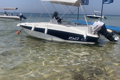 Rental Boat without license  COMPASS 150cc Corfu