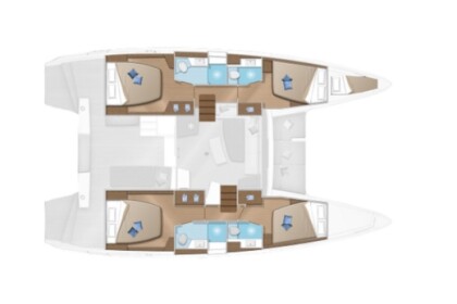 Miete Katamaran Lagoon Lagoon 42 Marmaris