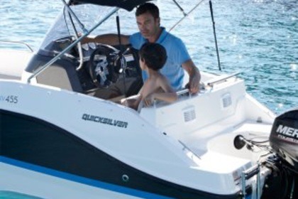 Alquiler Barco sin licencia  Quicksilver Activ 455 Open Puerto de Alcudia