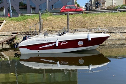 Charter Boat without licence  Canal salso Saver 19 open Venice