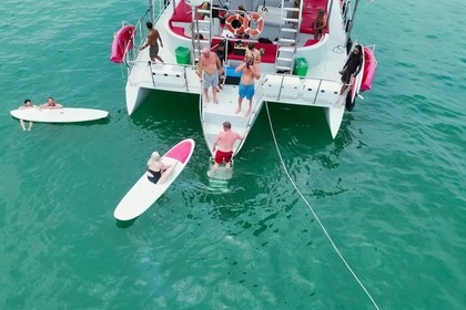 Location Catamaran 45' Custom Waterslides Puerto Vallarta