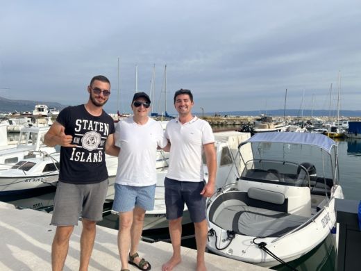 Сплит Motorboat Galeon Galia 520 OPEN alt tag text