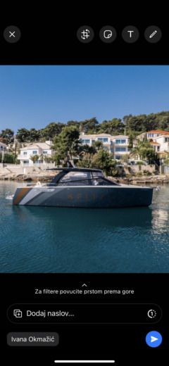 Motorboat Colnago Colnago 35 Planta da embarcação