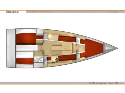 Sailboat POGO STRUCTURES 12.5 Boat design plan