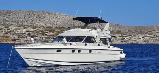 Motorboat Fairline Squadron 50 Plano del barco