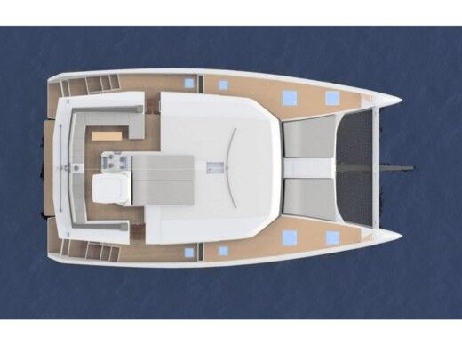 Catamaran  Dufour Catamaran 48 5c+5h Boat design plan
