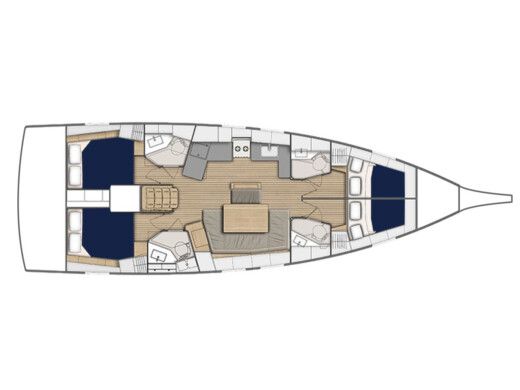 Sailboat Moorings 46.4 boat plan