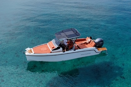Rental Motorboat Protagon Sundeck 25 Ammouliani