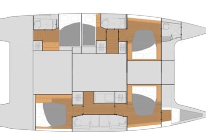 Location Catamaran Fountaine Pajot TANNA 47 Uturoa