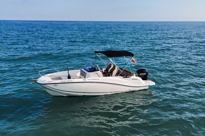 Miete Motorboot Quicksilver Activ 605 Open (NUEVO 2023) Sitges