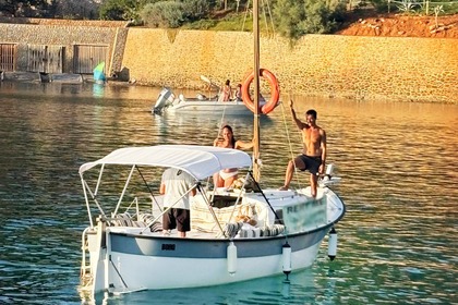 Rental Motorboat Plastic Siller Superpescadou Ibiza