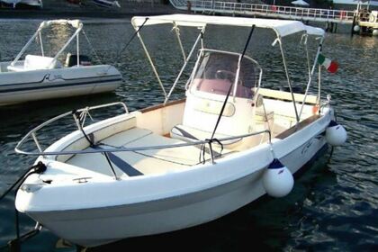 Rental Boat without license  Saver 5.4 Aeolian Islands