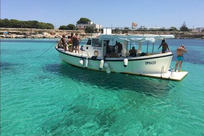 Noleggio Barca a motore Gozzo Siciliano 11 mt Favignana