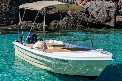 Rental Boat without license  marca 420 OPEN Ibiza