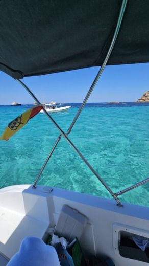 Ibiza Motorboat Trimarchi 57s alt tag text