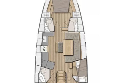 Miete Segelboot Bénéteau Oceanis 46.1 - 4 cab. Athen