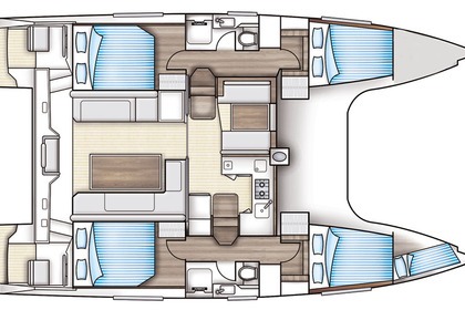 Location Catamaran  Nautitech 40 Lavrio