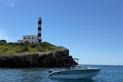 Alquiler Lancha Teorema 20 Open apta licencia navegación 115cv Portocolom