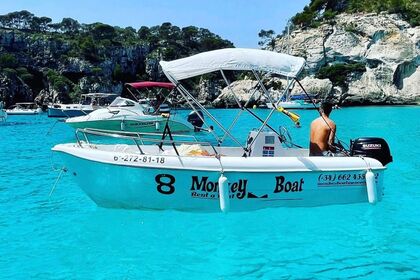 Charter Boat without licence  Estable 400 Menorca