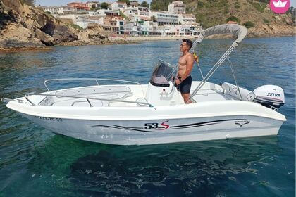 Charter Boat without licence  TRIMARCHI  Palamós