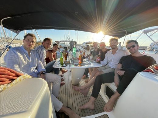 Torre del Greco Sailboat Jeanneau Sun Odyssey 43 alt tag text