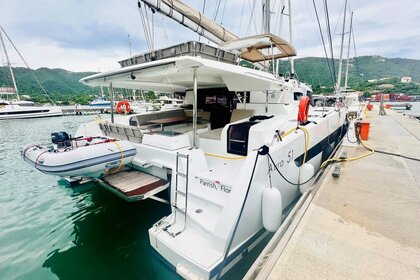 Miete Katamaran Fountaine Pajot Fountaine Pajot Aura 51 - 5 + 1 cab. Tortola