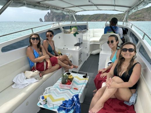 Phuket Motorboat Custom Single Engine 250Hp alt tag text