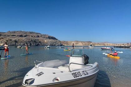 Charter Boat without licence  Olympic 500 Lindos