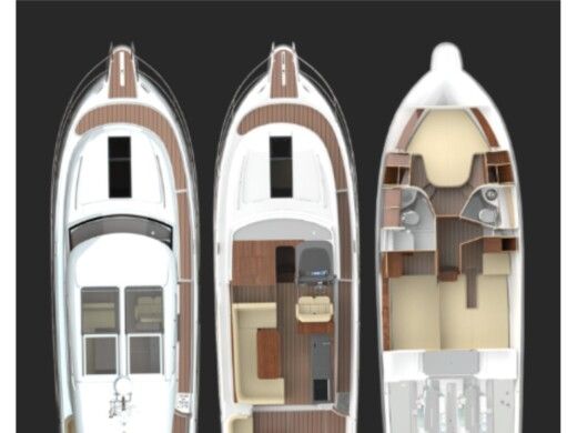 Motorboat  Nimbus 405 Coupe boat plan