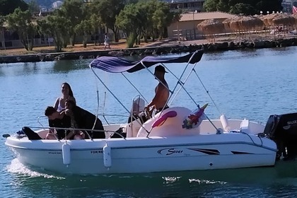 Hyra båt Båt utan licens  Saver 530 Mesoggi