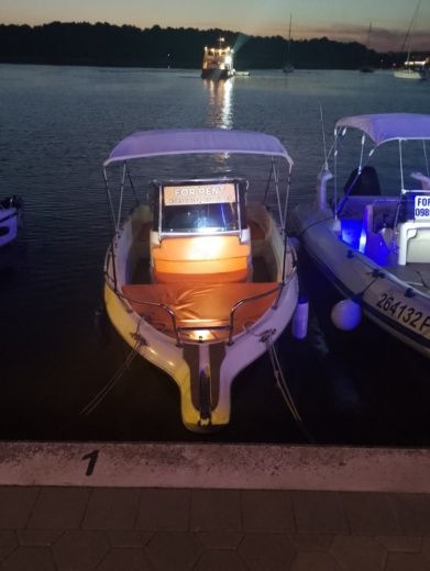 Motorboat Picaro 20 Plano del barco