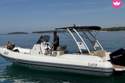 Charter RIB Lian Ya boats 800 Vrsar