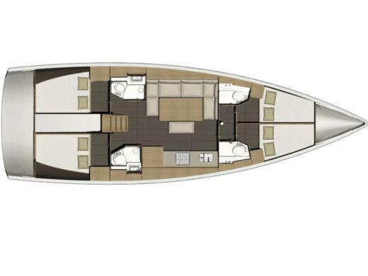 Sailboat Dufour Dufour 460 Grand Large Boat design plan