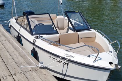 Alquiler Lancha Quicksilver 555 bowrider Rosas