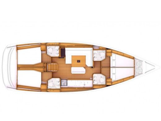 Sailboat Jeanneau Sun Odyssey 479 Boat layout