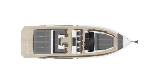 Motorboat De Antonio Yachts D50 Open Plan du bateau