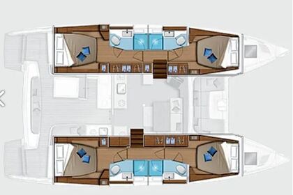 Location Catamaran  Lagoon 46 Olbia