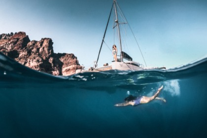 Czarter Katamaran Lagoon 40 Santoryn