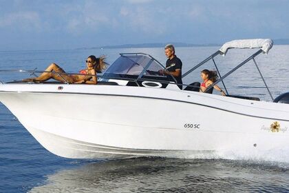 Miete Motorboot Pacific craft Pacific craft 650 wa La Londe-les-Maures