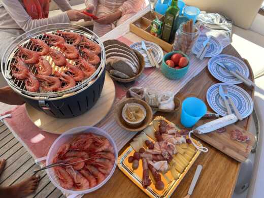 Motorboat LLAUT CLASICO MENORQUIN Saura 50 Plano del barco