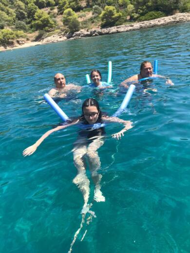 Σπέτσες Motorboat Michanokinito Skafos 